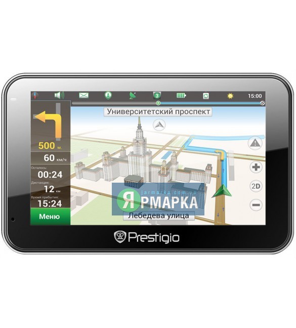 GPS навигатор 5566 BT Prestigio  GPS навигация 
